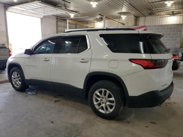1GNERGKW5LJ305084 - 2020 CHEVROLET TRAVERSE LT WHITE photo 2