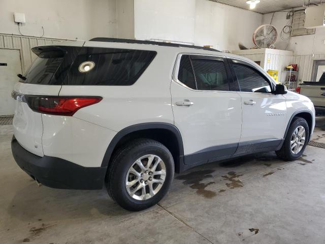 1GNERGKW5LJ305084 - 2020 CHEVROLET TRAVERSE LT WHITE photo 3