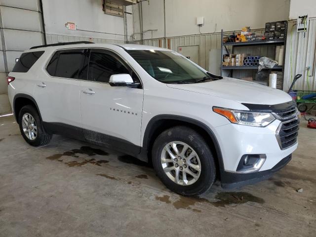 1GNERGKW5LJ305084 - 2020 CHEVROLET TRAVERSE LT WHITE photo 4