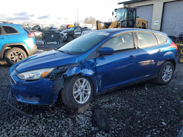 1FADP3K27JL231433 - 2018 FORD FOCUS SE BLUE photo 1