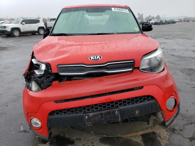 KNDJP3A54K7669300 - 2019 KIA SOUL + RED photo 5