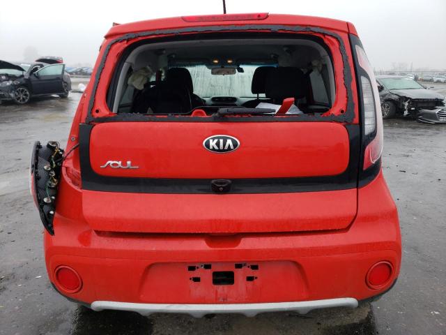 KNDJP3A54K7669300 - 2019 KIA SOUL + RED photo 6