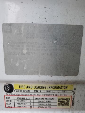 1G1ZC5E12BF307742 - 2011 CHEVROLET MALIBU 1LT 白色 照片 12