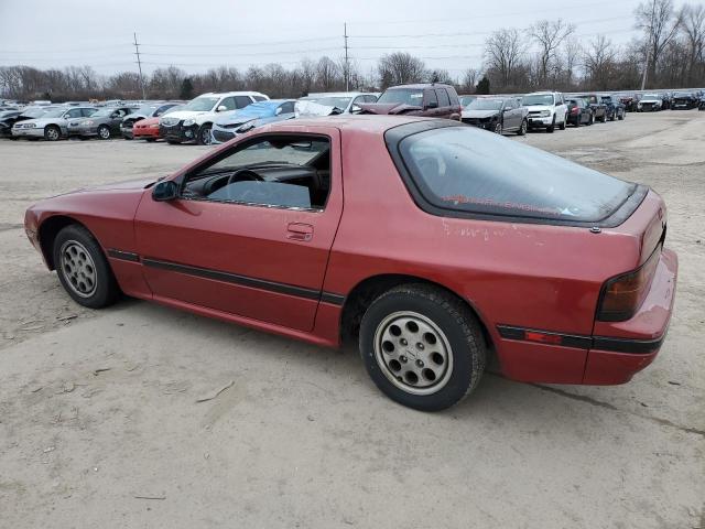 JM1FC3310G0107230 - 1986 MAZDA RX7 BURGUNDY photo 2