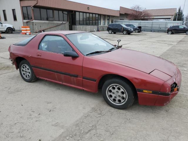 JM1FC3310G0107230 - 1986 MAZDA RX7 BURGUNDY photo 4