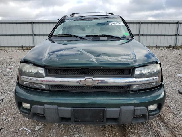 1GNDT13SX22524217 - 2002 CHEVROLET TRAILBLAZE GREEN photo 5