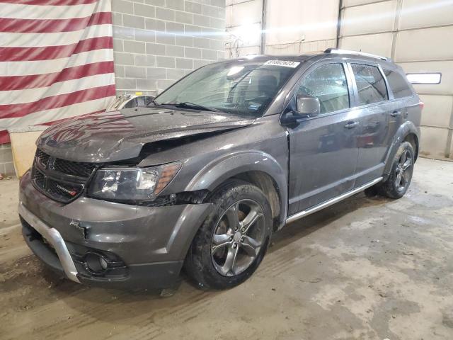 3C4PDDGG7ET279020 - 2014 DODGE JOURNEY CROSSROAD CHARCOAL photo 1