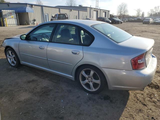 4S3BL626777212500 - 2007 SUBARU LEGACY 2.5I LIMITED SILVER photo 2