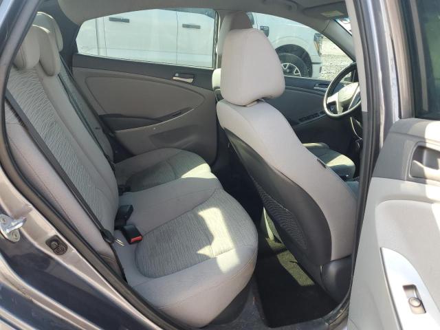 KMHCT4AE1GU072684 - 2016 HYUNDAI ACCENT SE GRAY photo 10