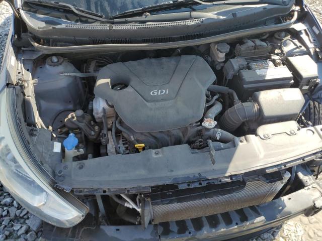 KMHCT4AE1GU072684 - 2016 HYUNDAI ACCENT SE GRAY photo 11