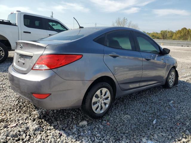 KMHCT4AE1GU072684 - 2016 HYUNDAI ACCENT SE GRAY photo 3