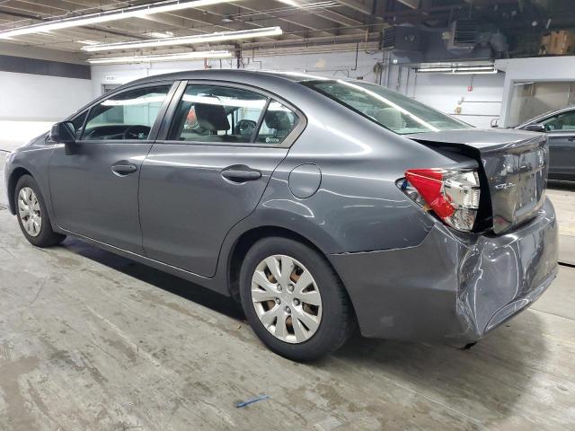 19XFB2F50CE072248 - 2012 HONDA CIVIC LX ნაცრისფერი ფოტო 2