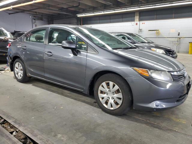 19XFB2F50CE072248 - 2012 HONDA CIVIC LX ნაცრისფერი ფოტო 4