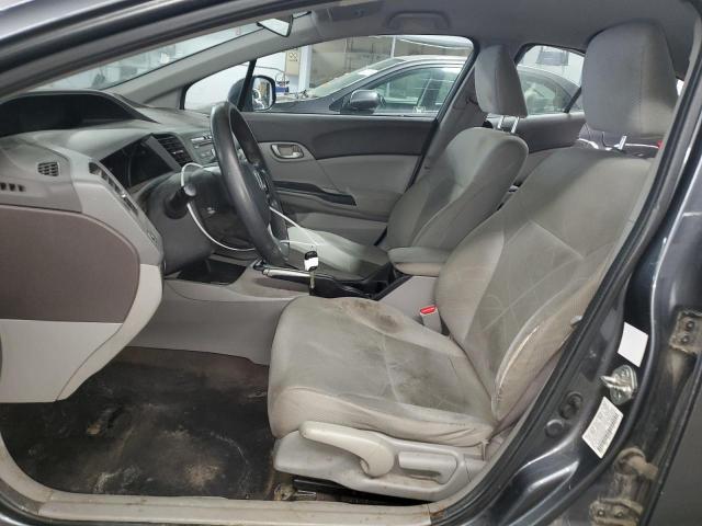 19XFB2F50CE072248 - 2012 HONDA CIVIC LX ნაცრისფერი ფოტო 7