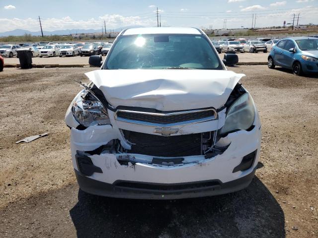 2GNALBEK9C6352529 - 2012 CHEVROLET EQUINOX LS WHITE photo 5
