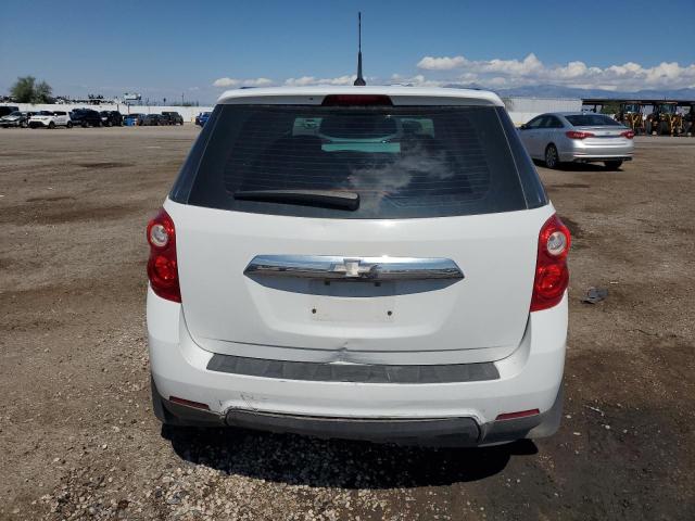 2GNALBEK9C6352529 - 2012 CHEVROLET EQUINOX LS WHITE photo 6