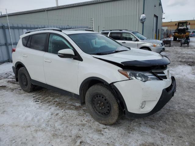 2T3WFREV6EW079825 - 2014 TOYOTA RAV4 XLE WHITE photo 4