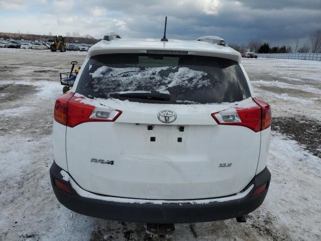 2T3WFREV6EW079825 - 2014 TOYOTA RAV4 XLE WHITE photo 6