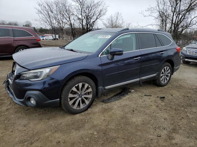 4S4BSETC9J3292345 - 2018 SUBARU OUTBACK TOURING BLUE photo 1