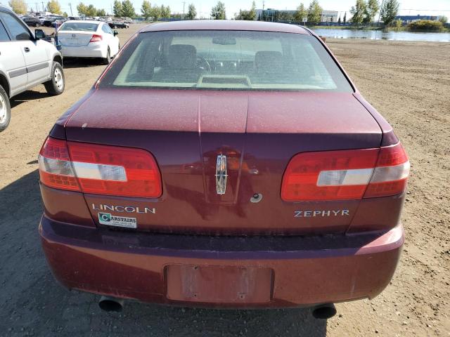 3LNHM26126R651301 - 2006 LINCOLN ZEPHYR 红色 照片 6