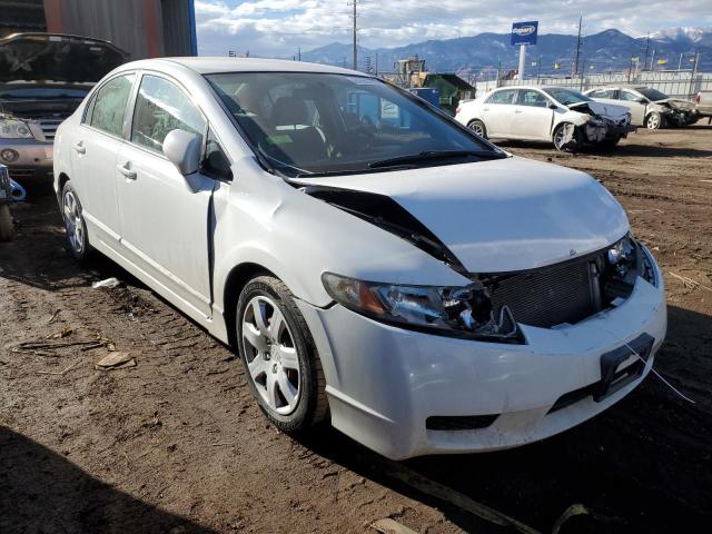 19XFA1F53AE016105 - 2010 HONDA CIVIC LX WHITE photo 4