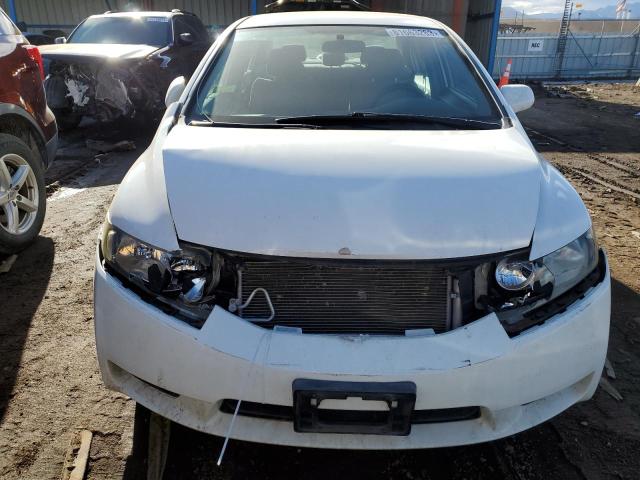 19XFA1F53AE016105 - 2010 HONDA CIVIC LX WHITE photo 5