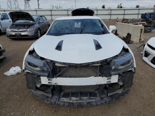 1G1FH1R7XJ0189923 - 2018 CHEVROLET CAMARO SS WHITE photo 5