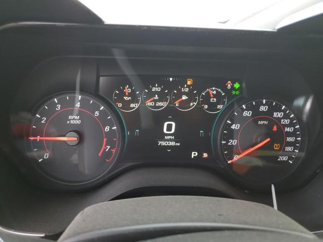 1G1FH1R7XJ0189923 - 2018 CHEVROLET CAMARO SS WHITE photo 9