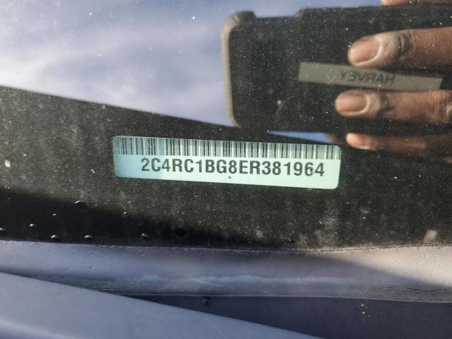 2C4RC1BG8ER381964 - 2014 CHRYSLER TOWN & COU TOURING BLACK photo 13