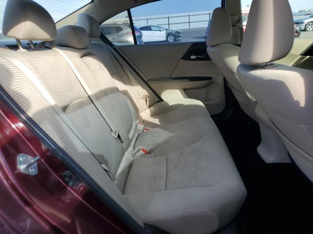 1HGCR2F38GA030594 - 2016 HONDA ACCORD LX BURGUNDY photo 10