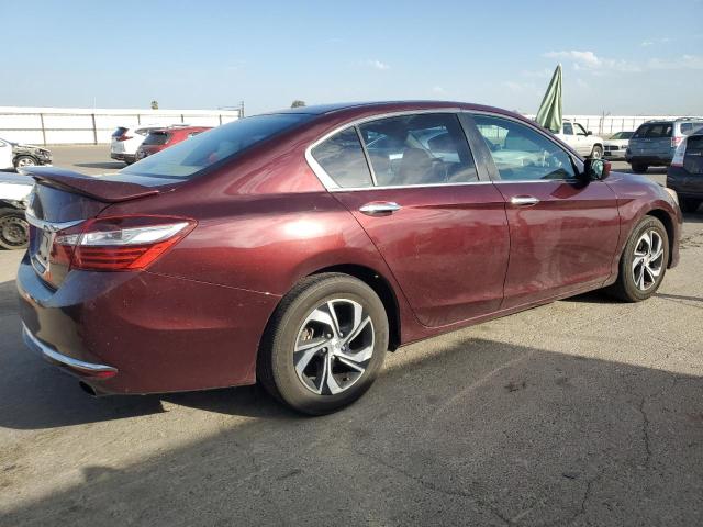 1HGCR2F38GA030594 - 2016 HONDA ACCORD LX BURGUNDY photo 3