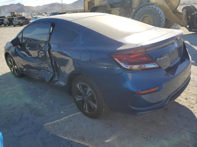 2HGFG3B81EH514065 - 2014 HONDA CIVIC EX BLUE photo 2