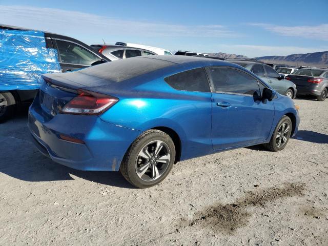 2HGFG3B81EH514065 - 2014 HONDA CIVIC EX BLUE photo 3