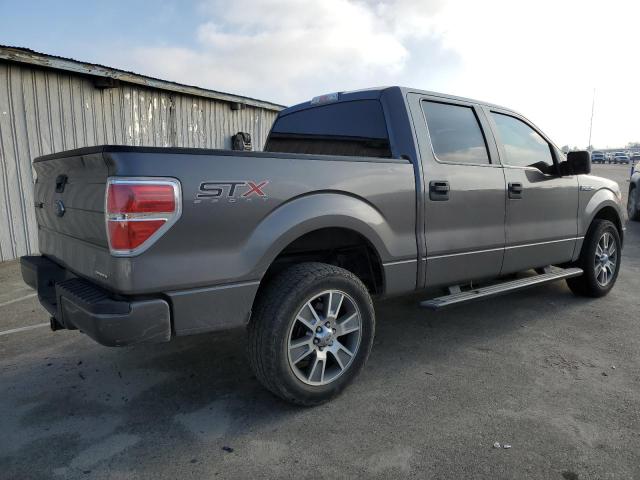 1FTFW1CF1EFA38596 - 2014 FORD F150 SUPERCREW CHARCOAL photo 3