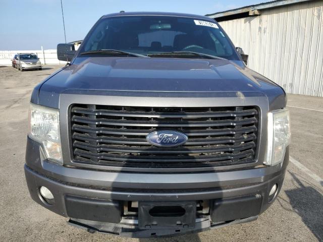 1FTFW1CF1EFA38596 - 2014 FORD F150 SUPERCREW CHARCOAL photo 5