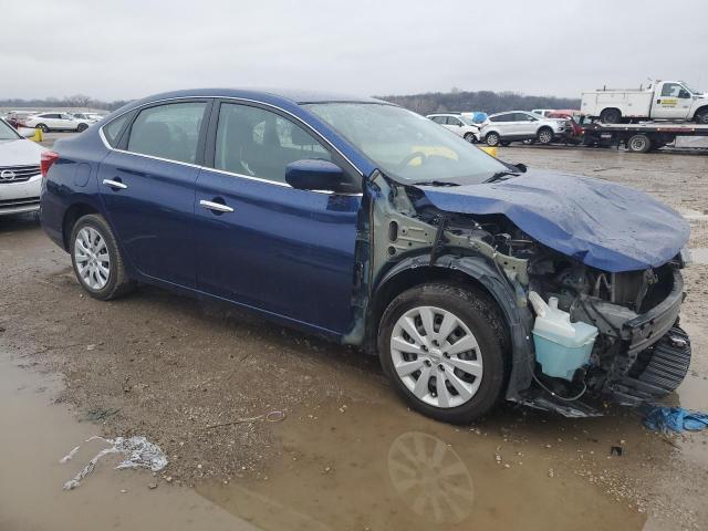 3N1AB7AP7JY326696 - 2018 NISSAN SENTRA S BLUE photo 4