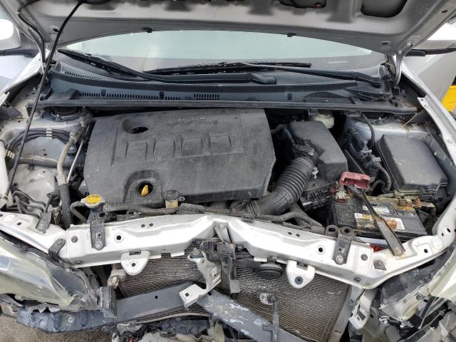 2T1BURHE4HC768051 - 2017 TOYOTA COROLLA L SILVER photo 11