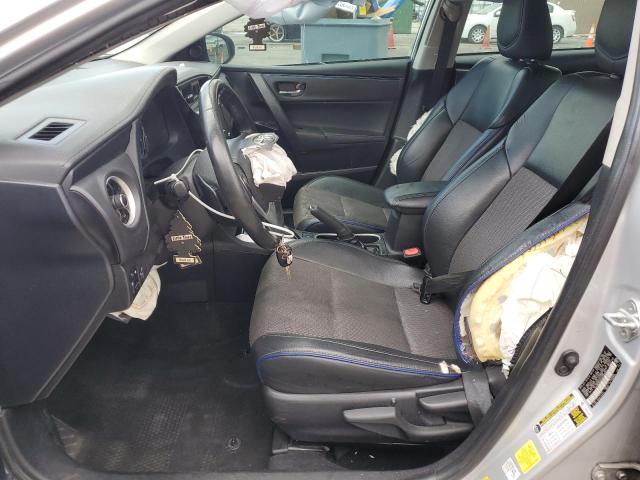 2T1BURHE4HC768051 - 2017 TOYOTA COROLLA L SILVER photo 7