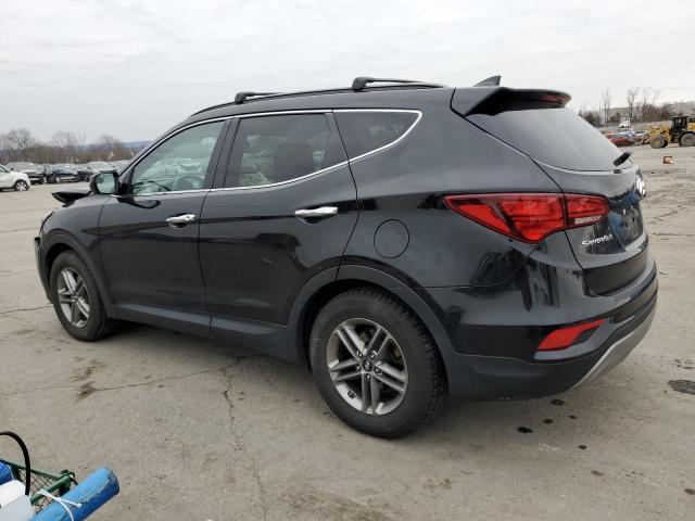 5NMZUDLB4HH001728 - 2017 HYUNDAI SANTA FE S BLACK photo 2