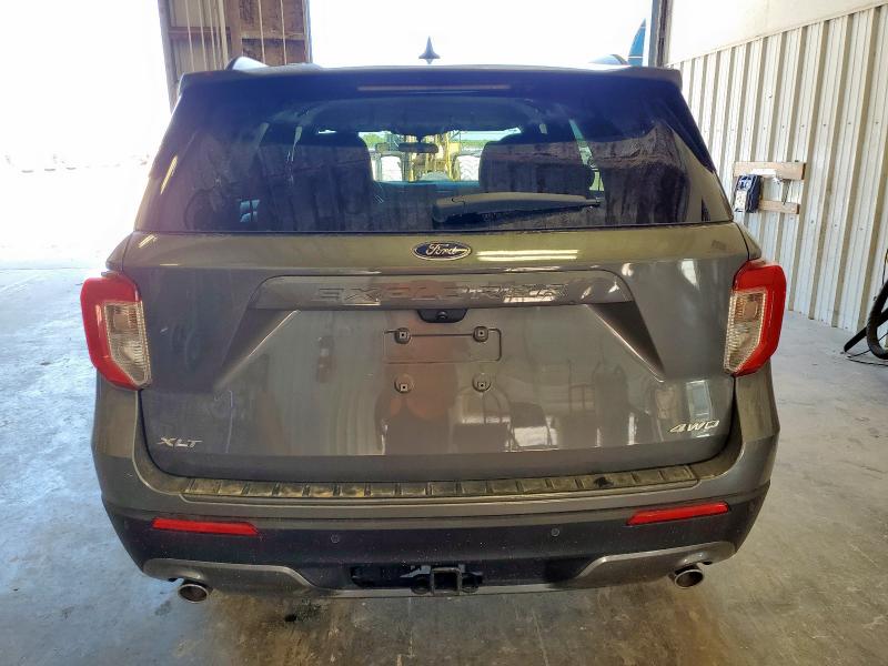 1FMSK8DH5PGB33416 - 2023 FORD EXPLORER XLT 灰色 照片 6