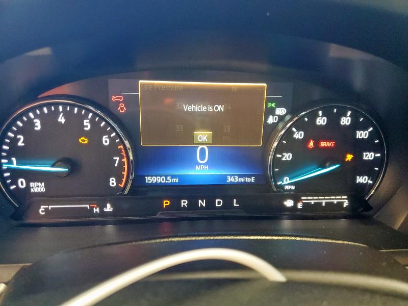 1FMSK8DH5PGB33416 - 2023 FORD EXPLORER XLT 灰色 照片 9