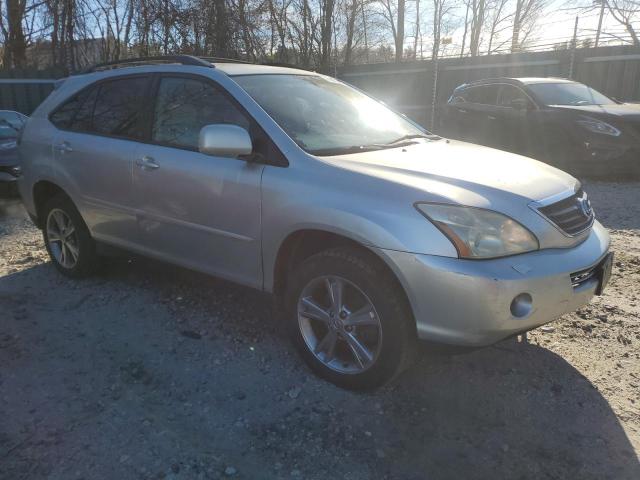 JTJHW31U462004728 - 2006 LEXUS RX 400H 400 SILVER photo 4