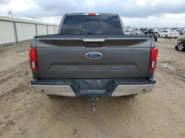 1FTEW1E58JKC47254 - 2018 FORD F150 SUPERCREW GRAY photo 6