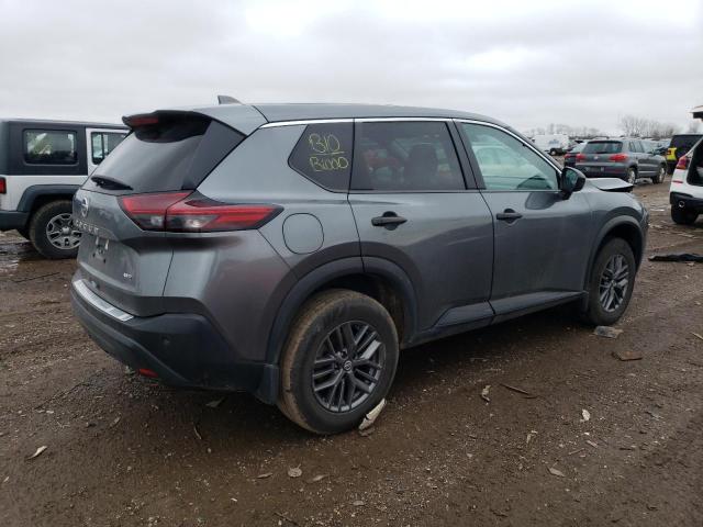 5N1AT3AB6MC823707 - 2021 NISSAN ROGUE S GRAY photo 3