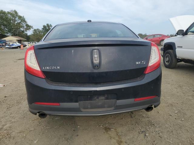 1LNHL9DK4EG601125 - 2014 LINCOLN MKS BLACK photo 6