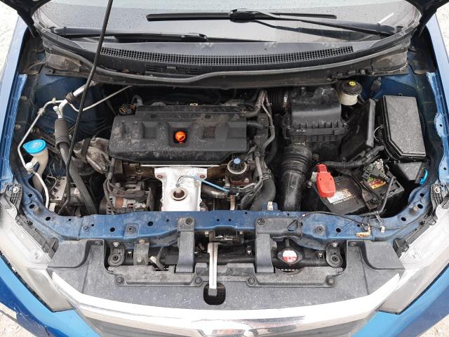 19XFB2F84CE070030 - 2012 HONDA CIVIC EX BLUE photo 11