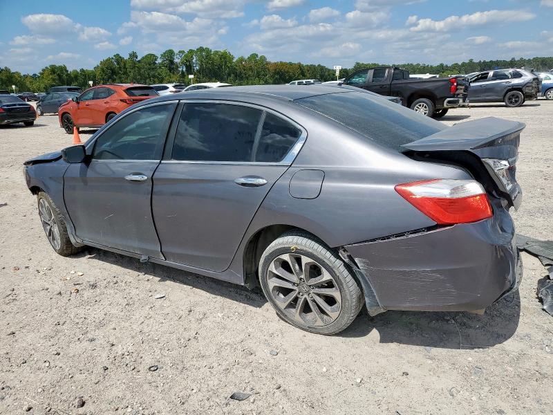 1HGCR2F57DA275125 - 2013 HONDA ACCORD SPORT ნაცრისფერი ფოტო 2