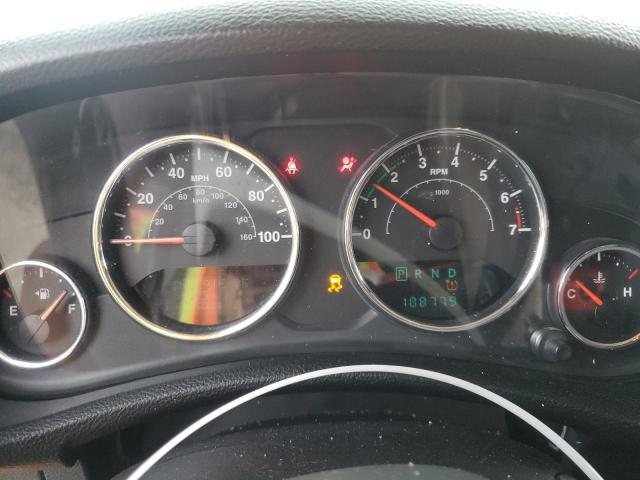 1C4HJWEGXDL515262 - 2013 JEEP WRANGLER U SAHARA ნარინჯისფერი ფოტო 9