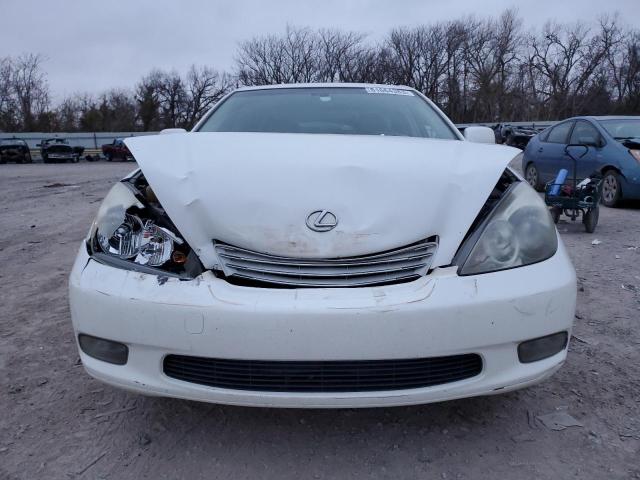 JTHBF30G825016084 - 2002 LEXUS ES 300 WHITE photo 5