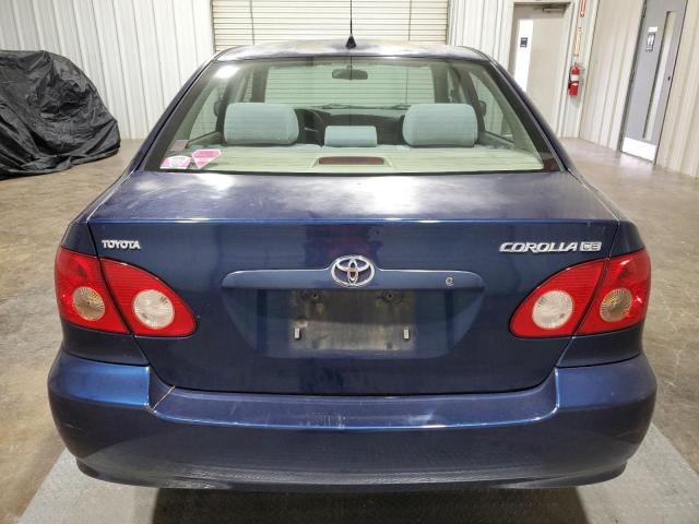 1NXBR32E37Z886502 - 2007 TOYOTA COROLLA CE BLUE photo 6